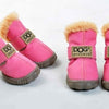 Winter Snow Boots Slip-Resistant Pet Shoes