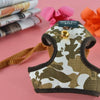 Soft Leather Protective Pet Strap Vest